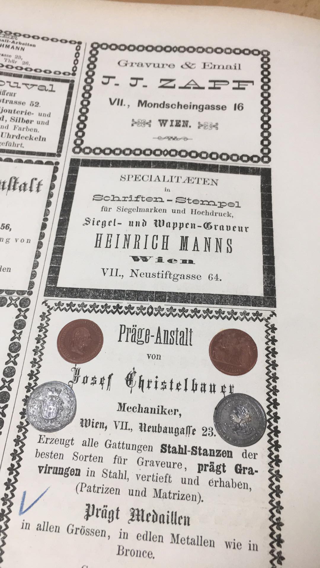 Jahres-Bericht der Freien Genossenschaft der Graveure Wiens