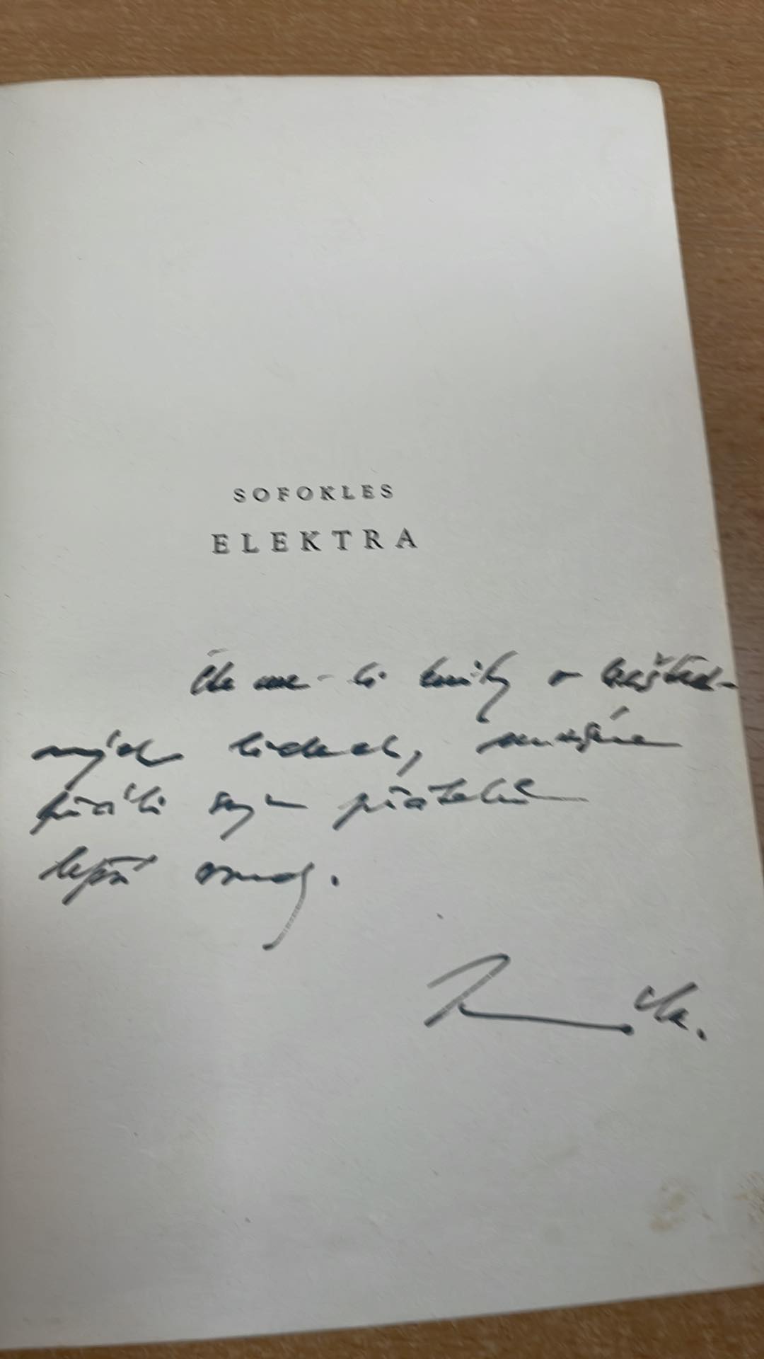 SOFOKLES - ELEKTRA