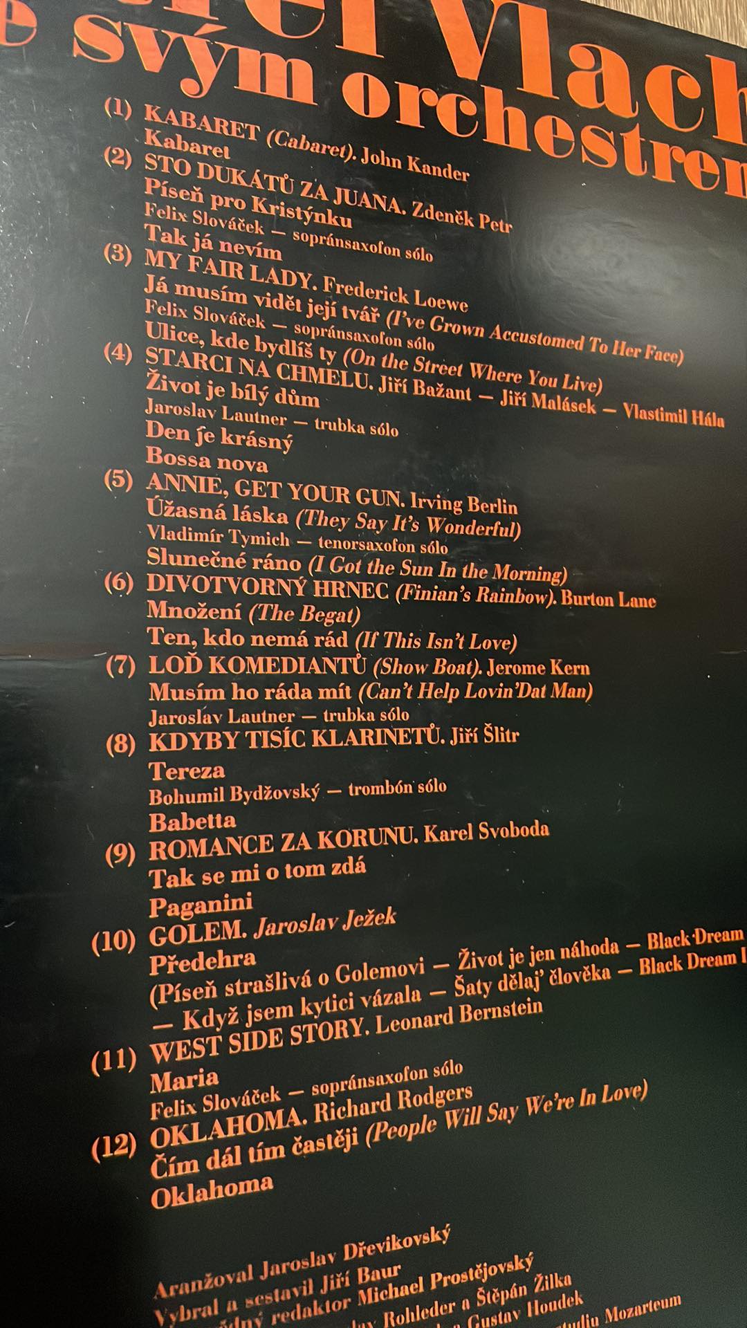 LP KAREL VLACH SE SVÝM ORCHESTREM - MY FAIR LADY