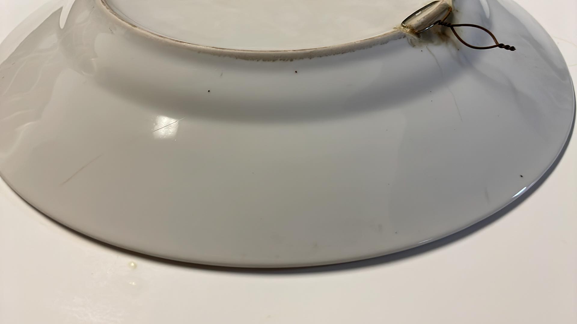 PORCELÁNOVÝ RUČNĚ MALOVANÝ TALÍŘ