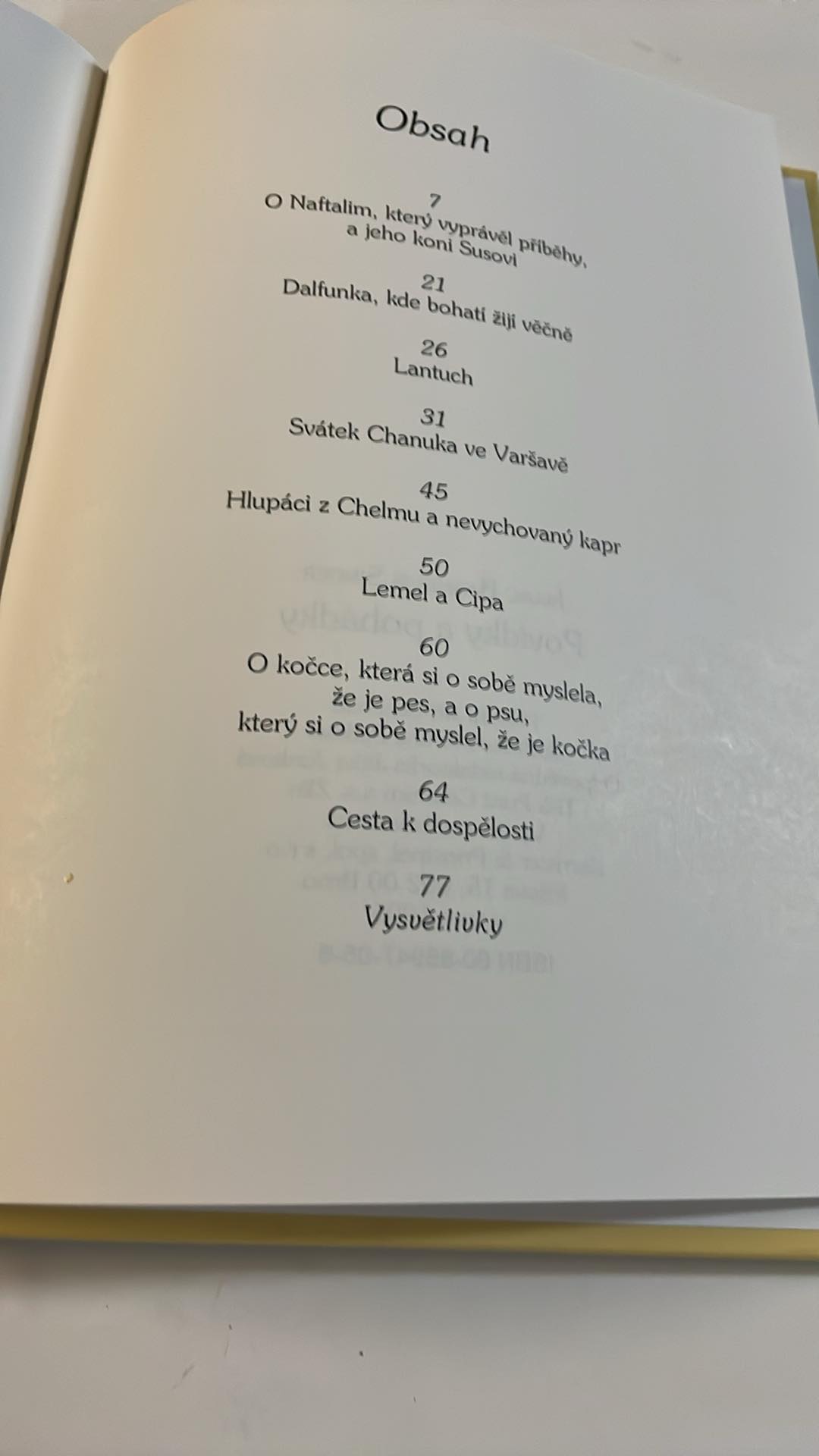 Isaac Bashevis Singer : POHÁDKY A POVÍDKY