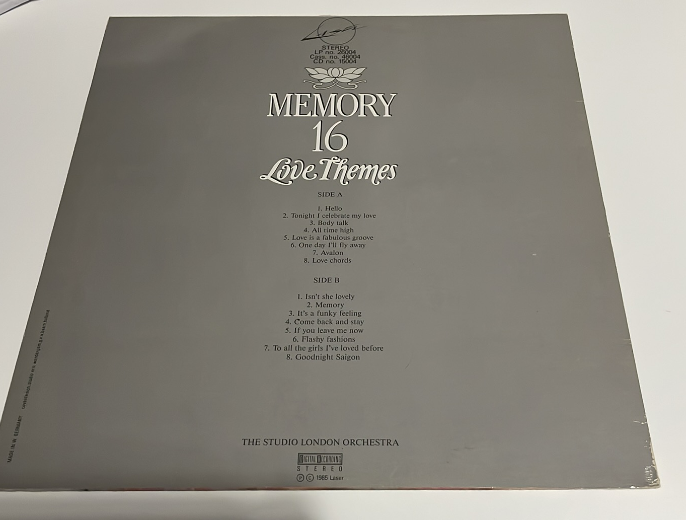 LP MEMORY 16 LOVE THEMES