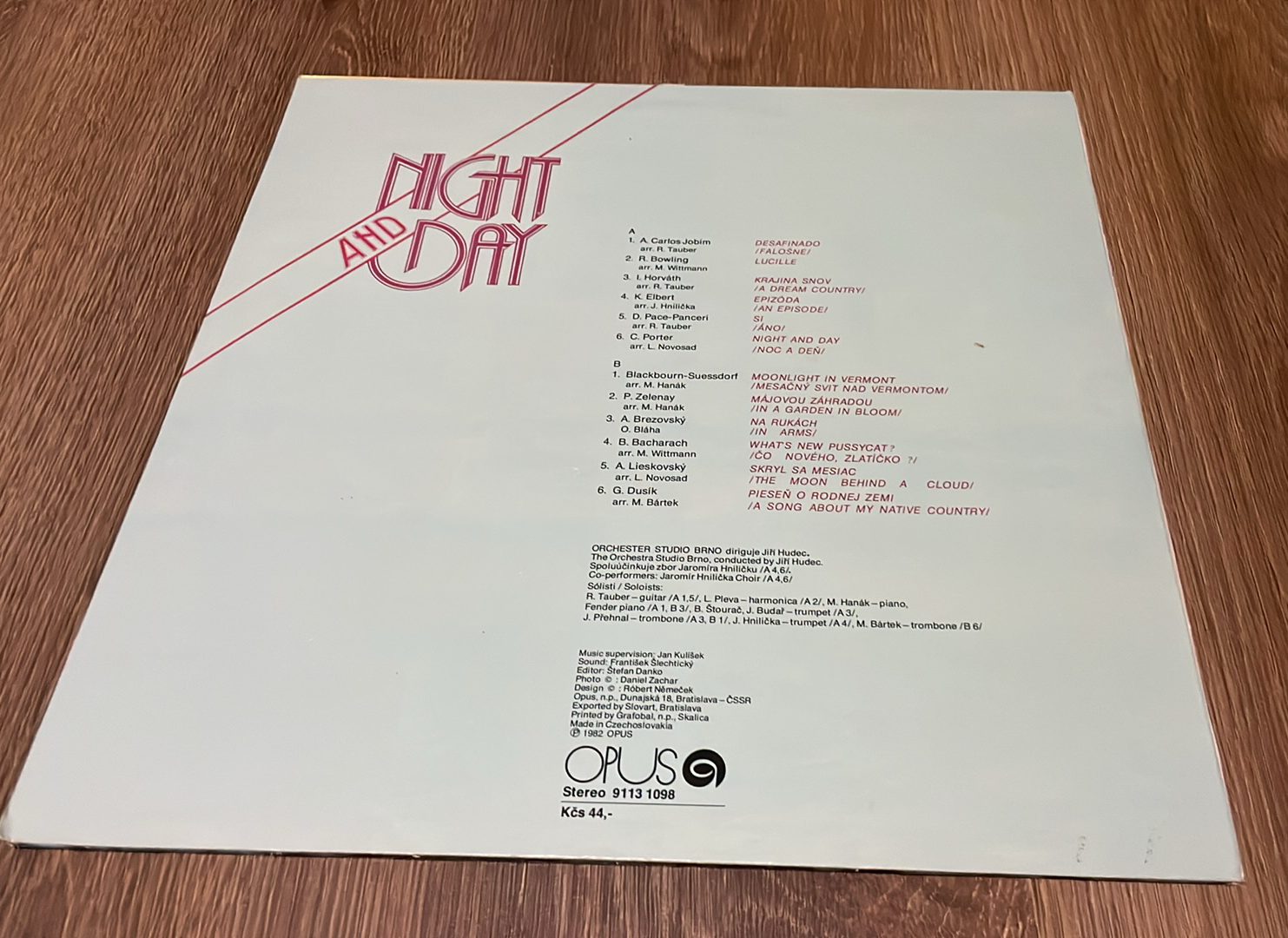 NIGHT AND DAY : VINYL
