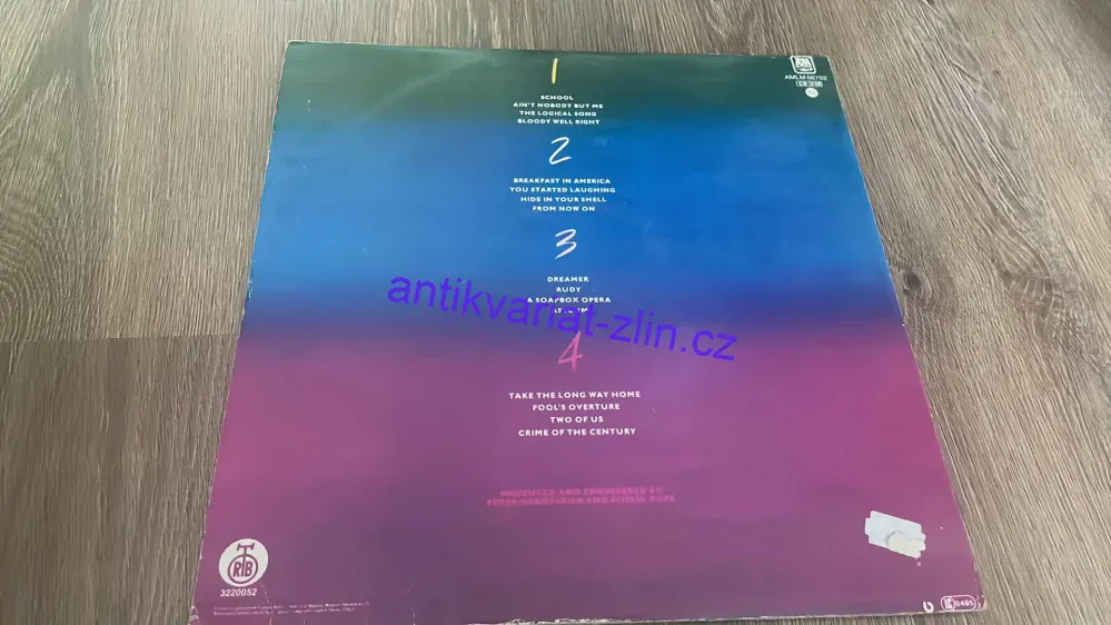 2 LP SUPERTRAMP : PARIS