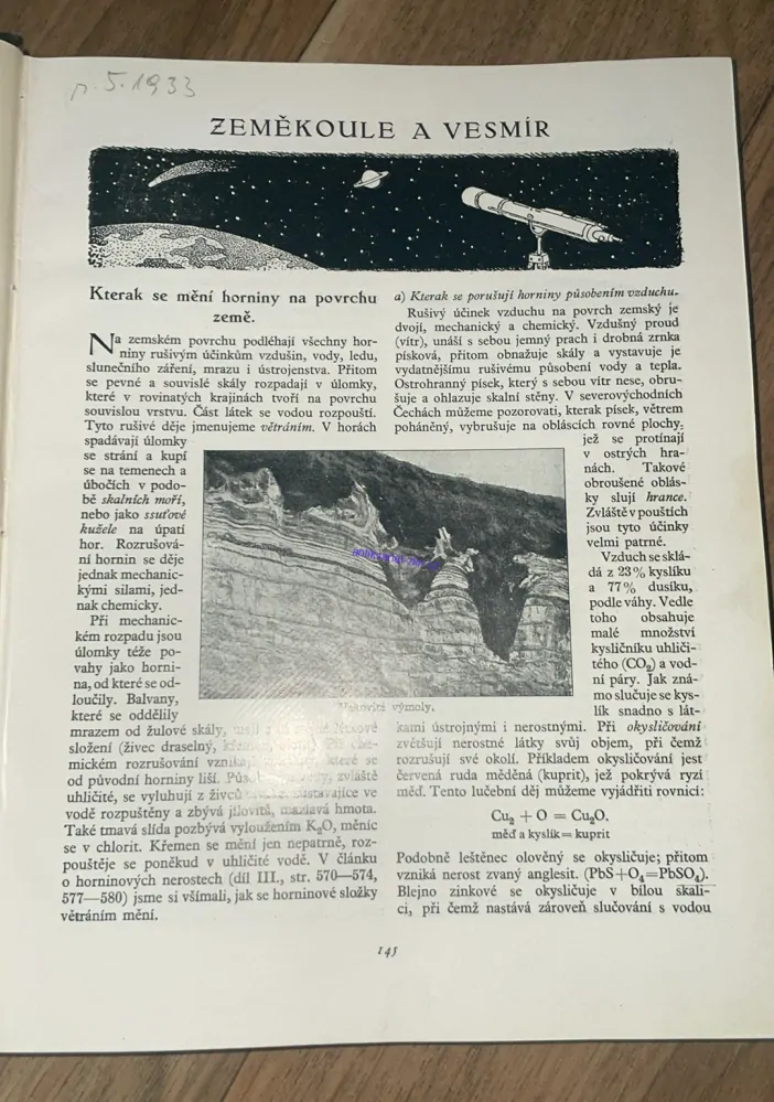 ZEMĚKOULE A VESMÍR