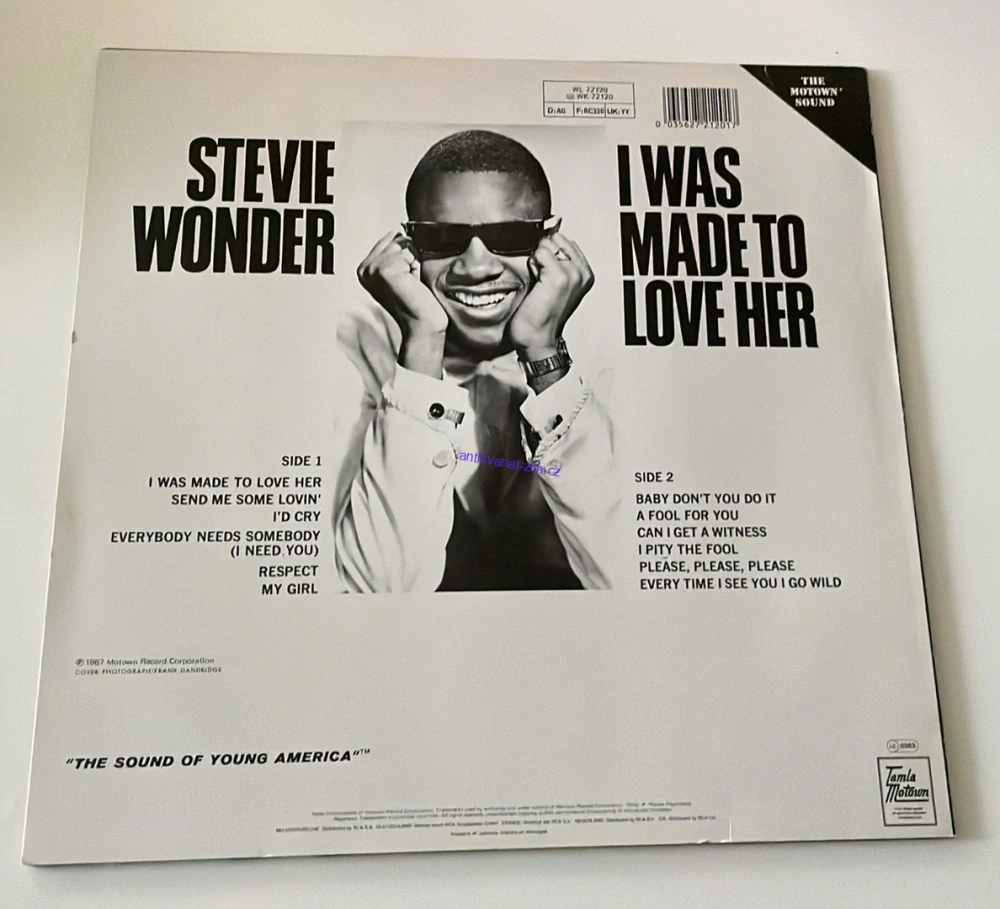 LP STEVIE WONDER I WAS MADE TO LOVE HER