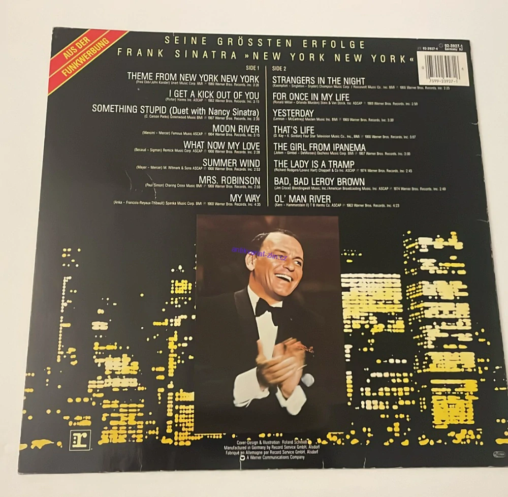 LP FRANK SINATRA NEW YORK
