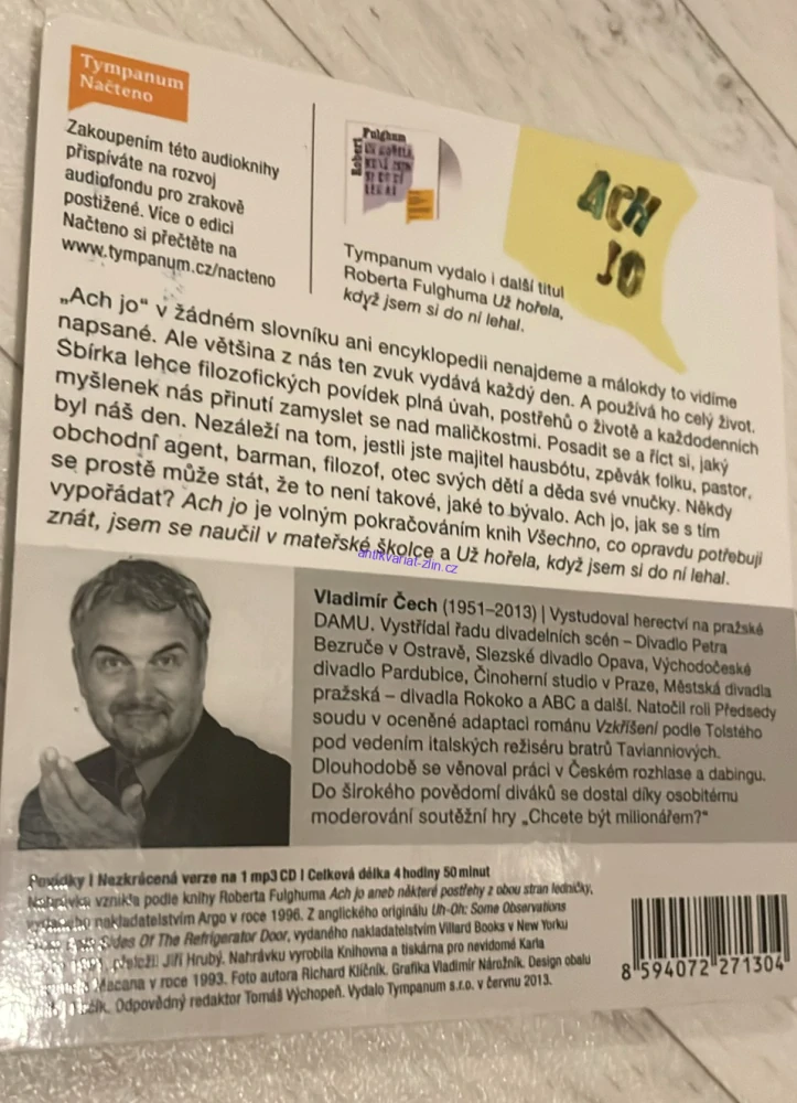 AUDIOKNIHA ROBERT FULGHUM : ACH JO