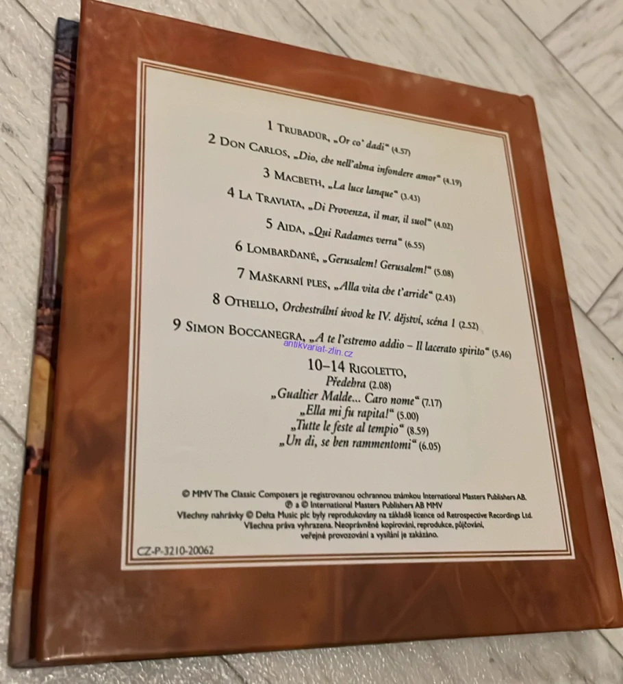 AUDIOKNIHA VERDI : VELKÁ OPERA