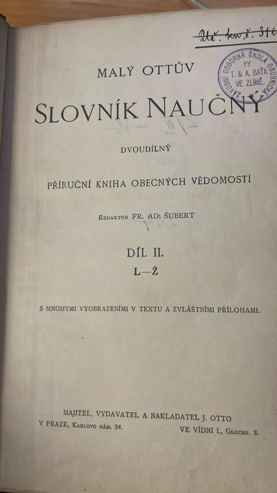 MALÝ OTTŮV SLOVNÍK NAUČNÝ