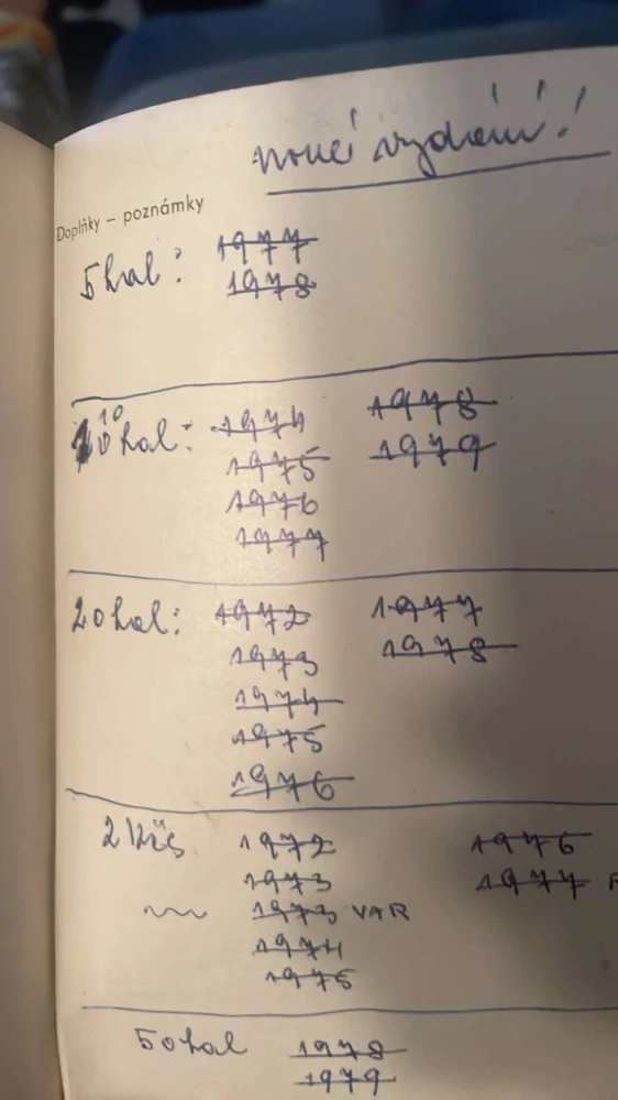 EDUARD POLÍVKA : MINCE ČESKOSLOVENSKÉ 1918 - 1968