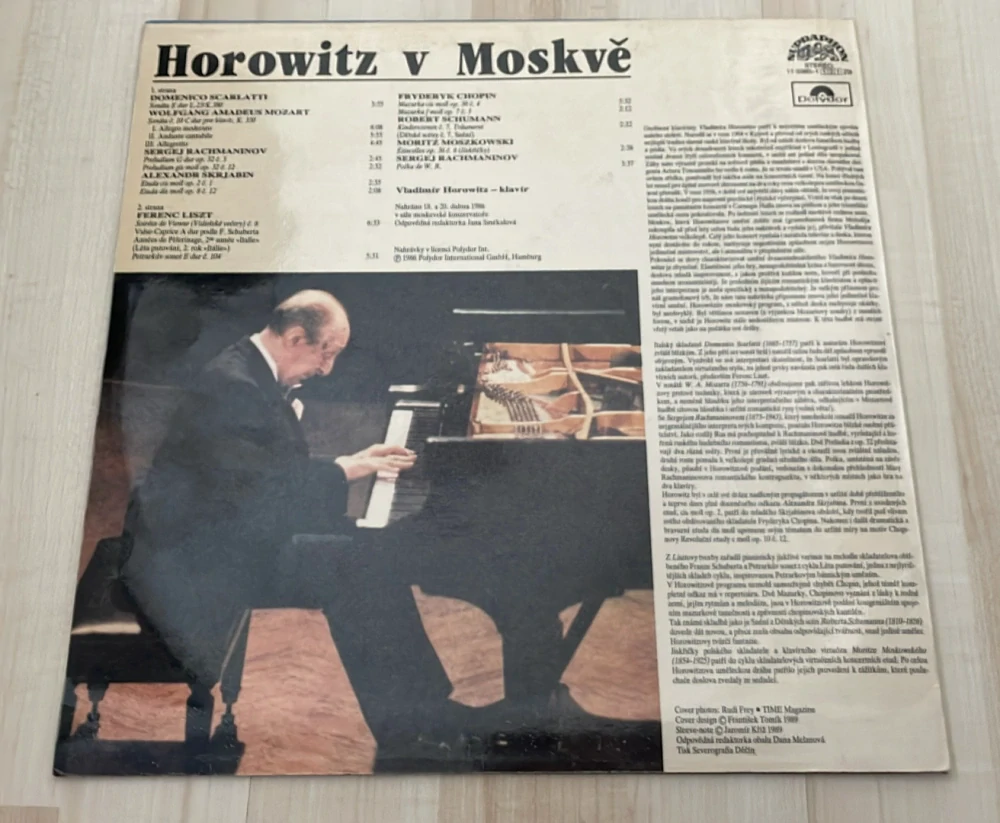 LP VLADIMÍR HOROWITZ V MOSKVĚ