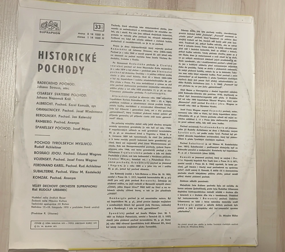 LP Historické pochody