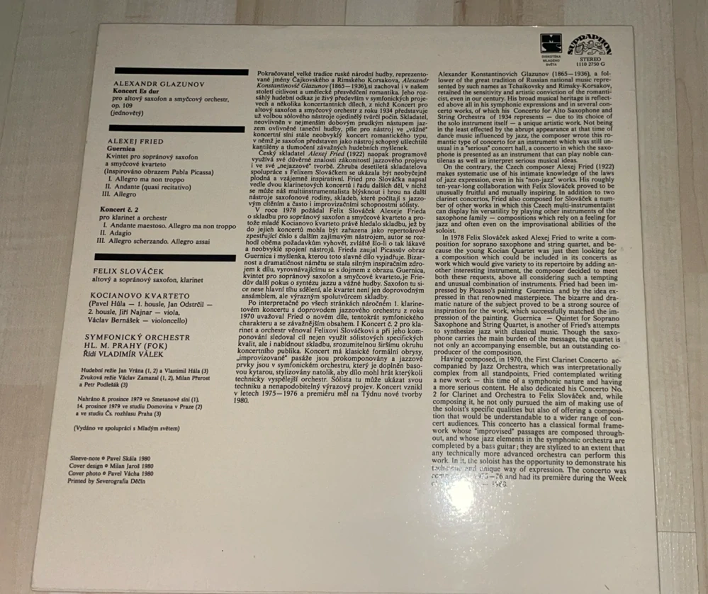 LP Felix Slováček : autogram