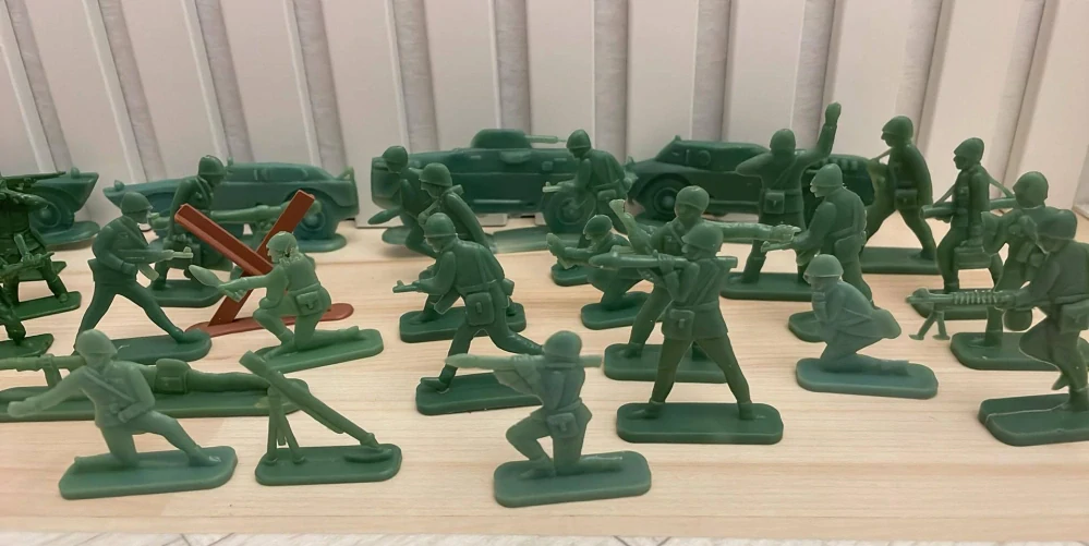 Retro plastové figurky : Vojáci