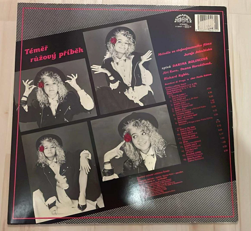 LP DARINA ROLINCOVÁ : TÉMĚŘ RŮŽOVÝ PŘÍBĚH