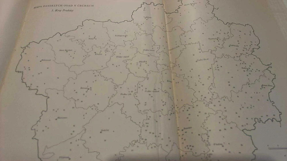 František Roubík : Soupis a mapa zaniklých osad v Čechách