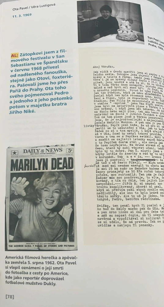 ARNOŠT LUSTIG : KRÁSNĚ JSEM SI POČETL