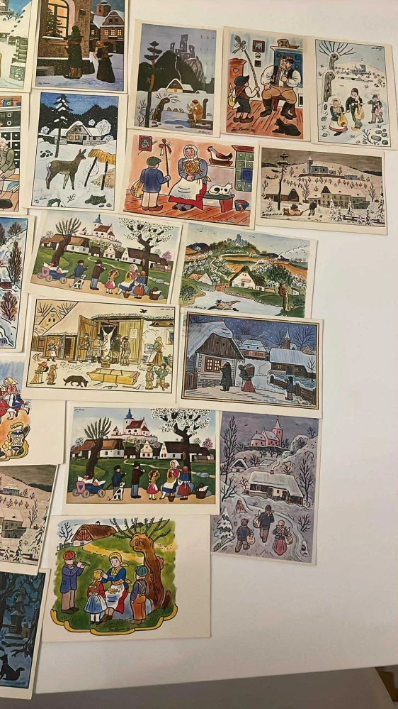 POHLEDNICE JOSEF LADA