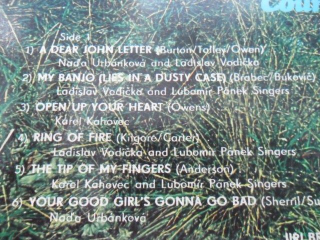 LP - THE BEST OF COUNTRY BEAT