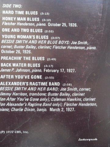 LP DESKA - JAZZ HAIL OF FAME / BESSIE SMITH