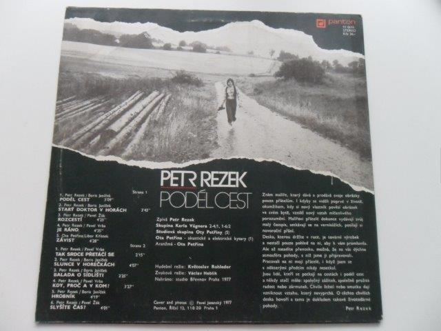 LP DESKA - PETR REZEK / PODÉL CEST