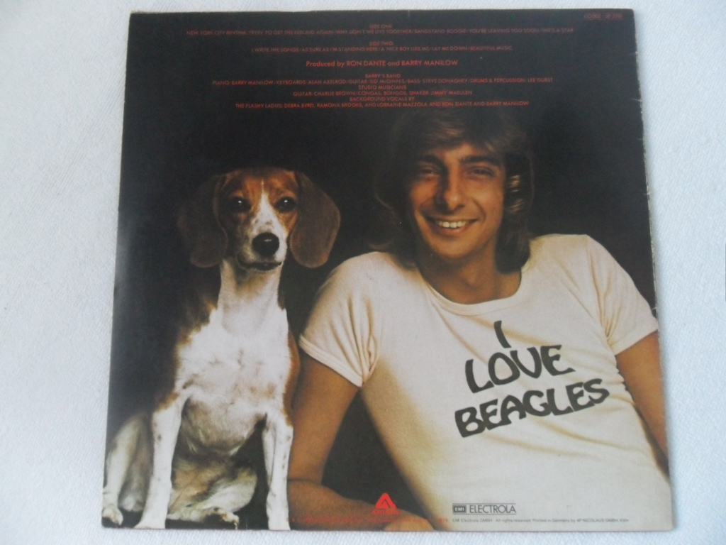 LP DESKA / BARRY MANILOW - Tryin' to Get the Feeling