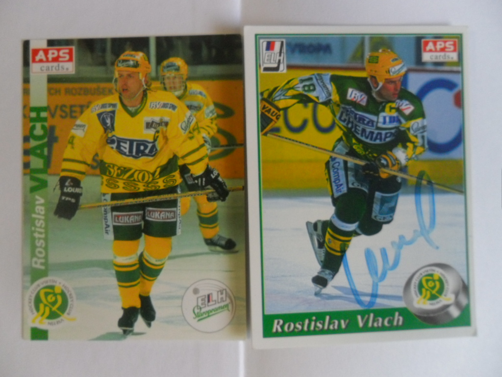 IVAN JANDORA - HOKEJOVÝ SVĚT ROSTISLAVA VLACHA + vlastnoruční podpis Vlacha