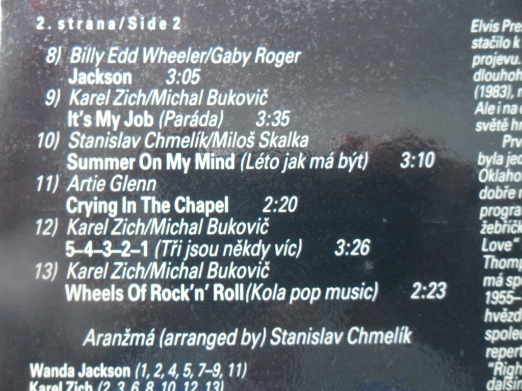 LP DESKA / WANDA JACKSON & KAREL ZICH - LET'S HAVE A PARTY IN PRAGUE