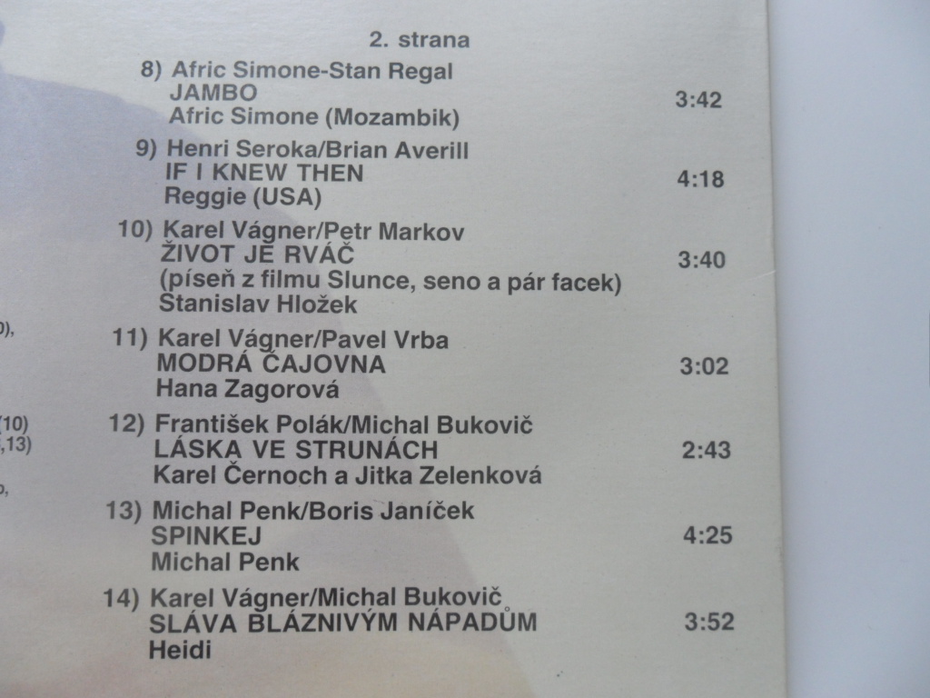 LP DESKA / JAMBO - KARLA VÁGNERA