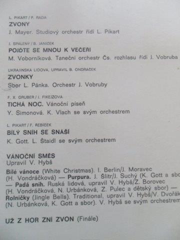 LP  - UŽ Z HOR ZNÍ ZVON 