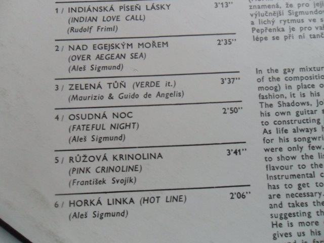 LP DESKA - ALEŠ SIGMUND / PEPŘENKA