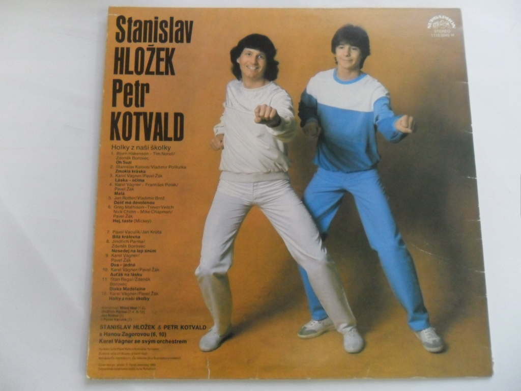 LP  STANISLAV HLOŽEK, PETR KOTVALD - HOLKY Z NAŠÍ ŠKOLKY
