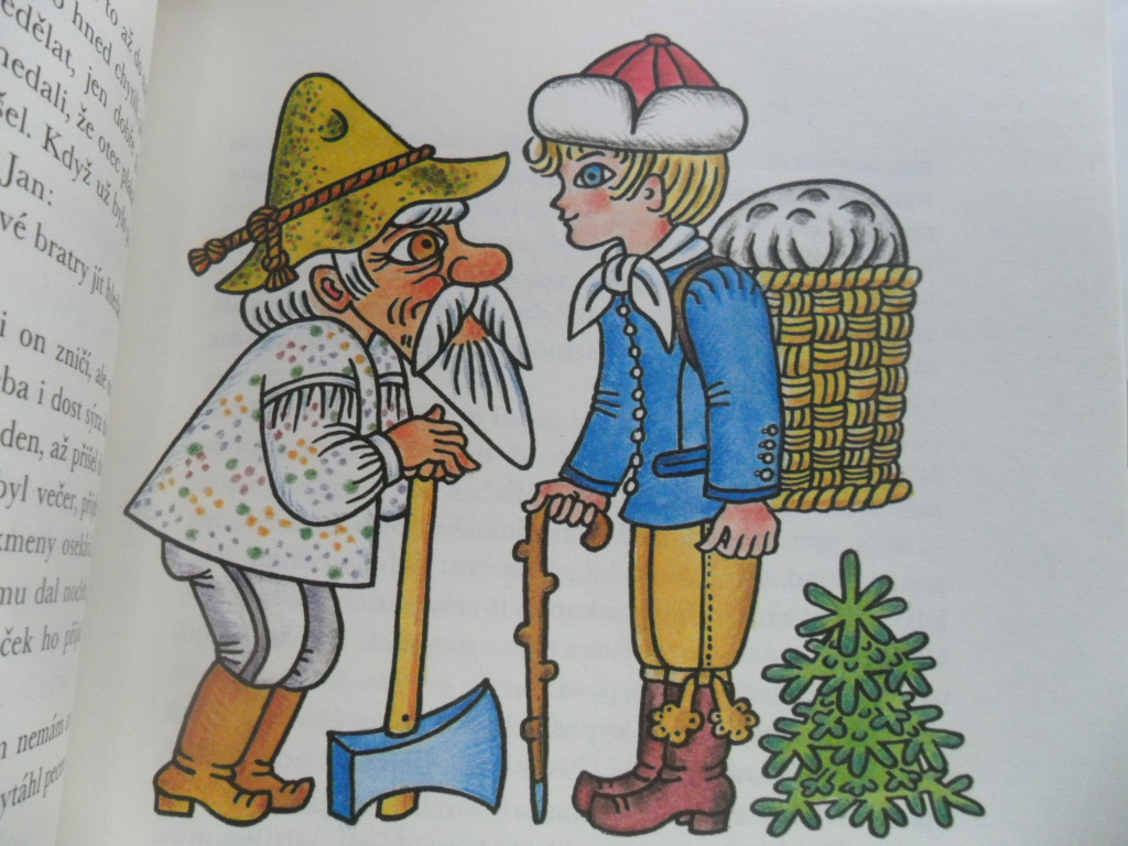 VÁCLAV ŘÍHA - O TŘECH PODIVNÝCH TOVARYŠÍCH (ilustrace - HELENA ZMATLÍKOVÁ)