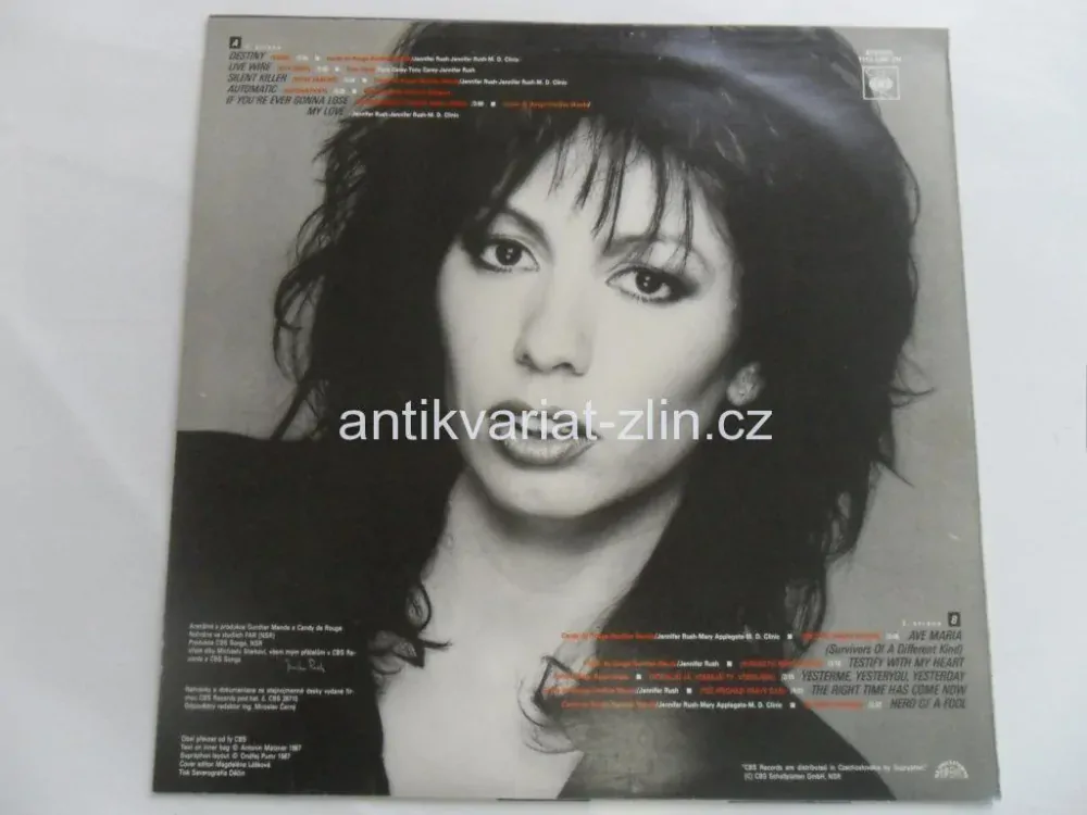 LP - JENNIFER RUSH (MOVIN)