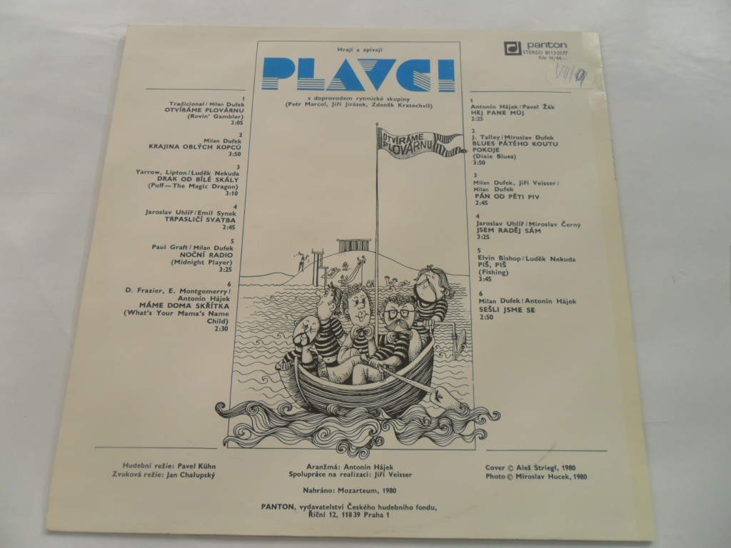 LP - PLAVCI ( OTVÍRÁME PLOVÁRNU)
