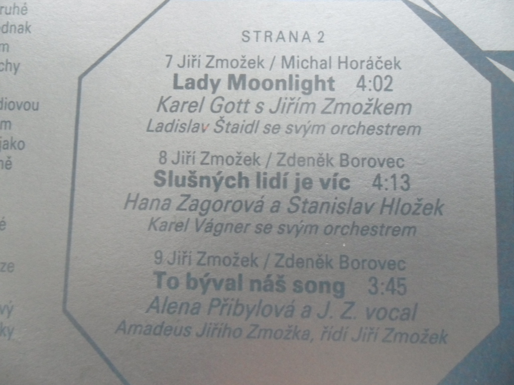 LP DESKA - JIŘÍ ZMOŽEK 3 (KOUSEK CESTY S TEBOU)