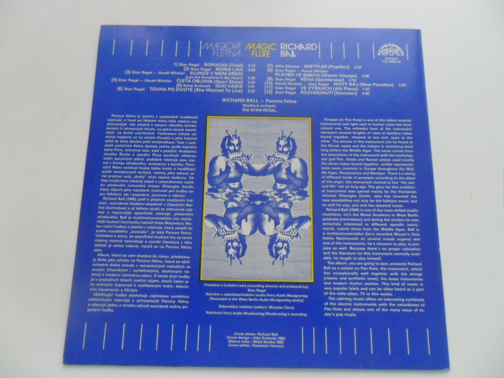 LP - MAGICKÁ FLÉTNA / RICHARD BALL