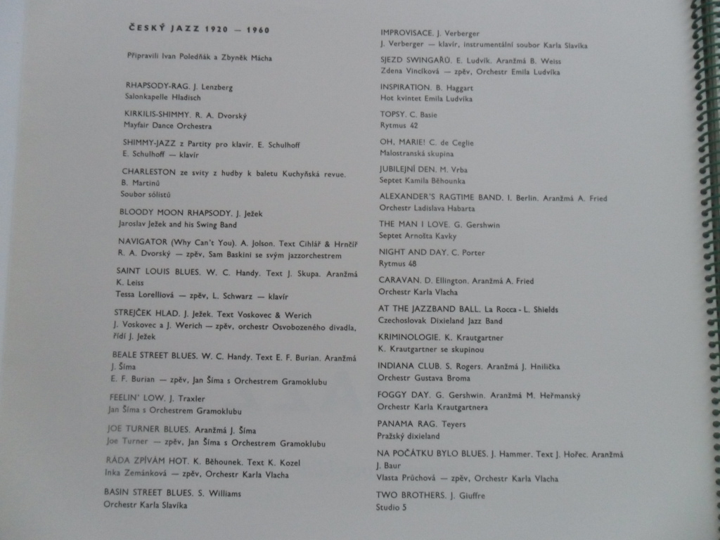 2 LP DESKY - ČESKÝ JAZZ (1920-1960)