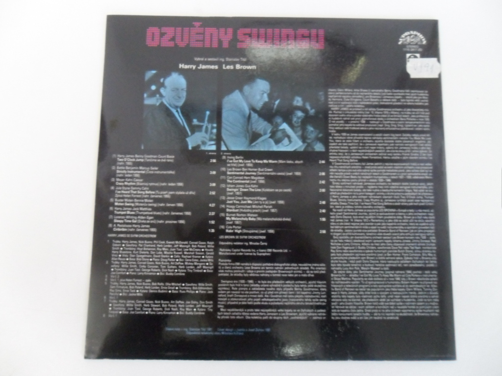 LP DESKA - OZVĚNY SWINGU (HARRY JAMES. LES BROWN)