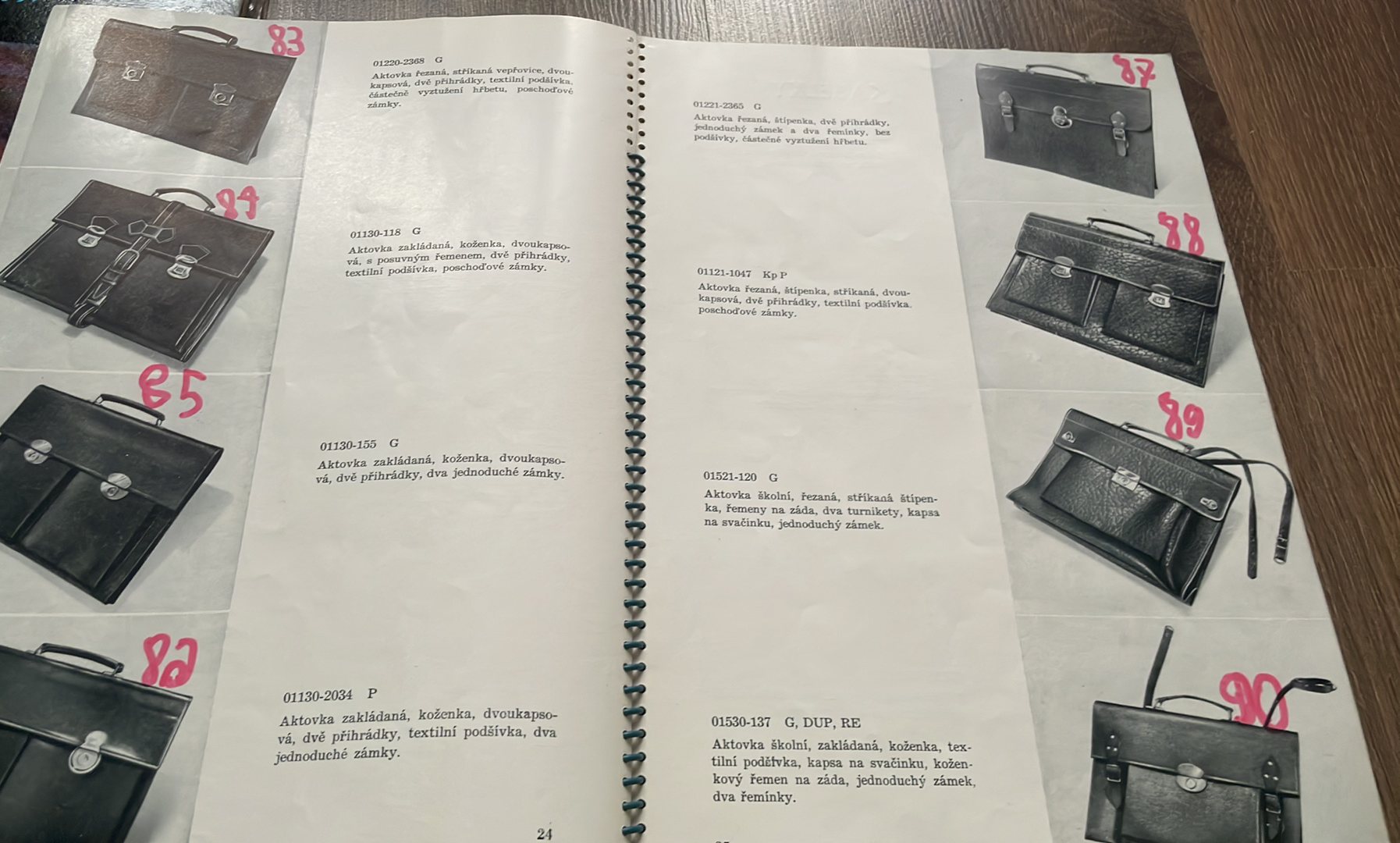 KATALOG KOŽENÉHO ZBOŽÍ JAS NÁRODNÍ PODNIK