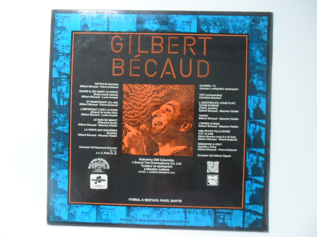 LP DESKA - GILBERT BÉCAUD