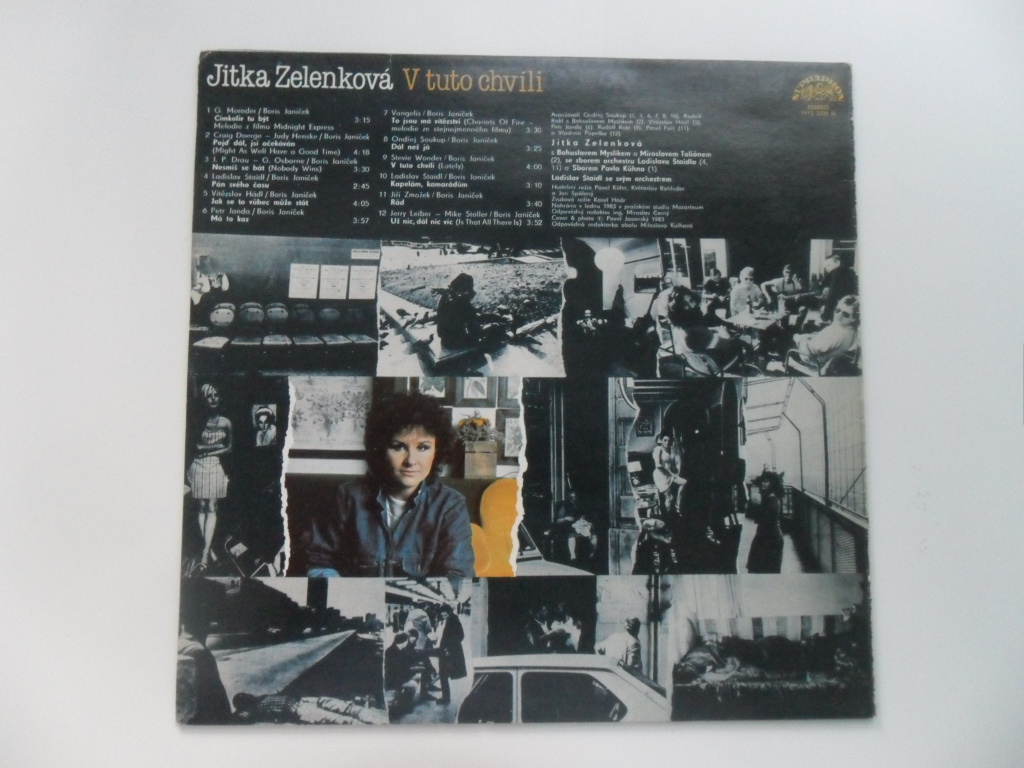LP DESKA - JITKA ZELENKOVÁ (V TUTO CHVÍLI)
