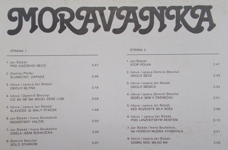 LP MORAVANKA - PRO KAŽDÉHO NĚCO