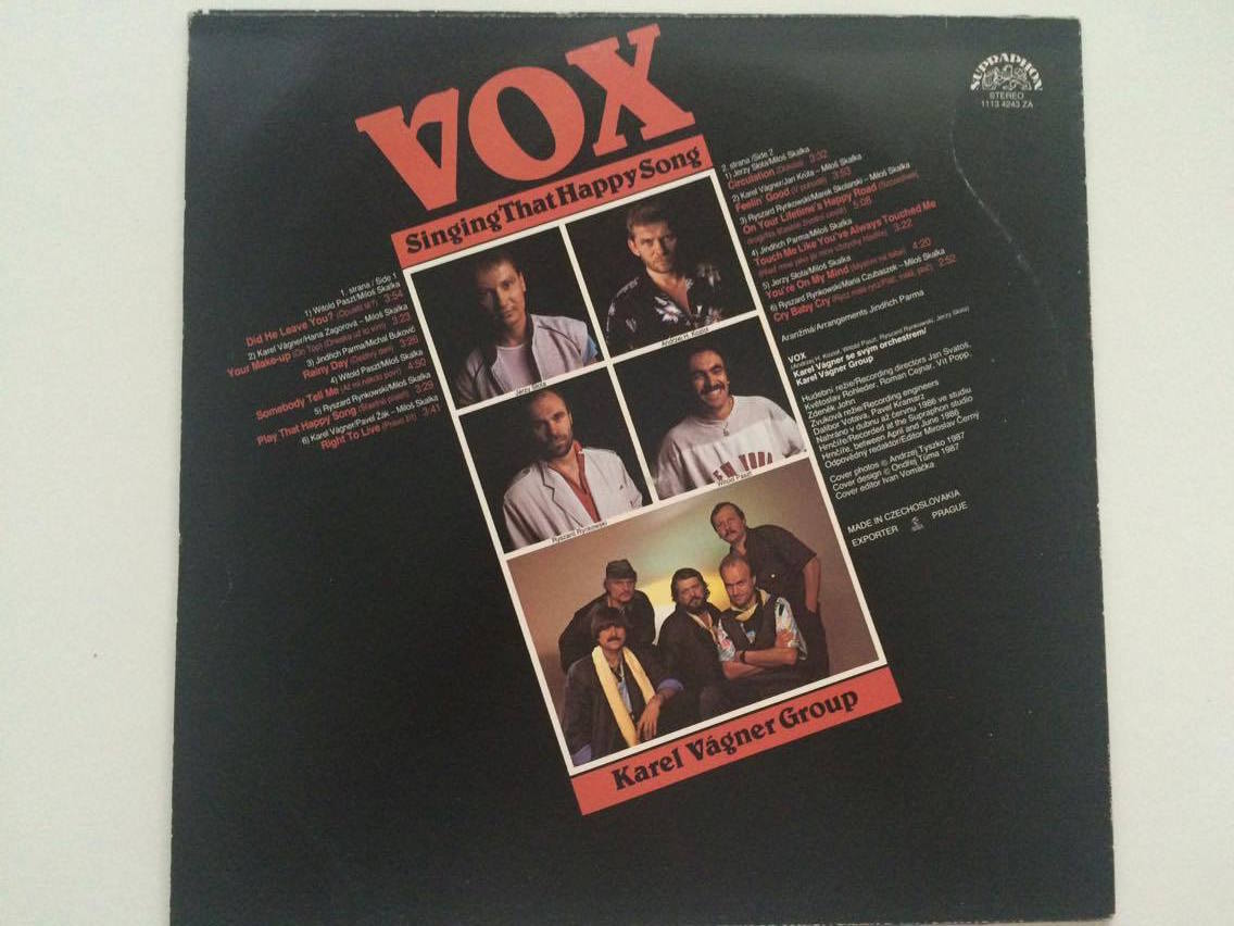 LP deska : VOX SINGING THAT HAPPY SONG