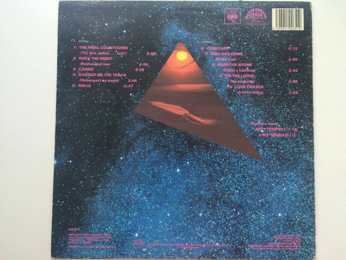 LP EUROPE : THE FINAL COUNTDOWN