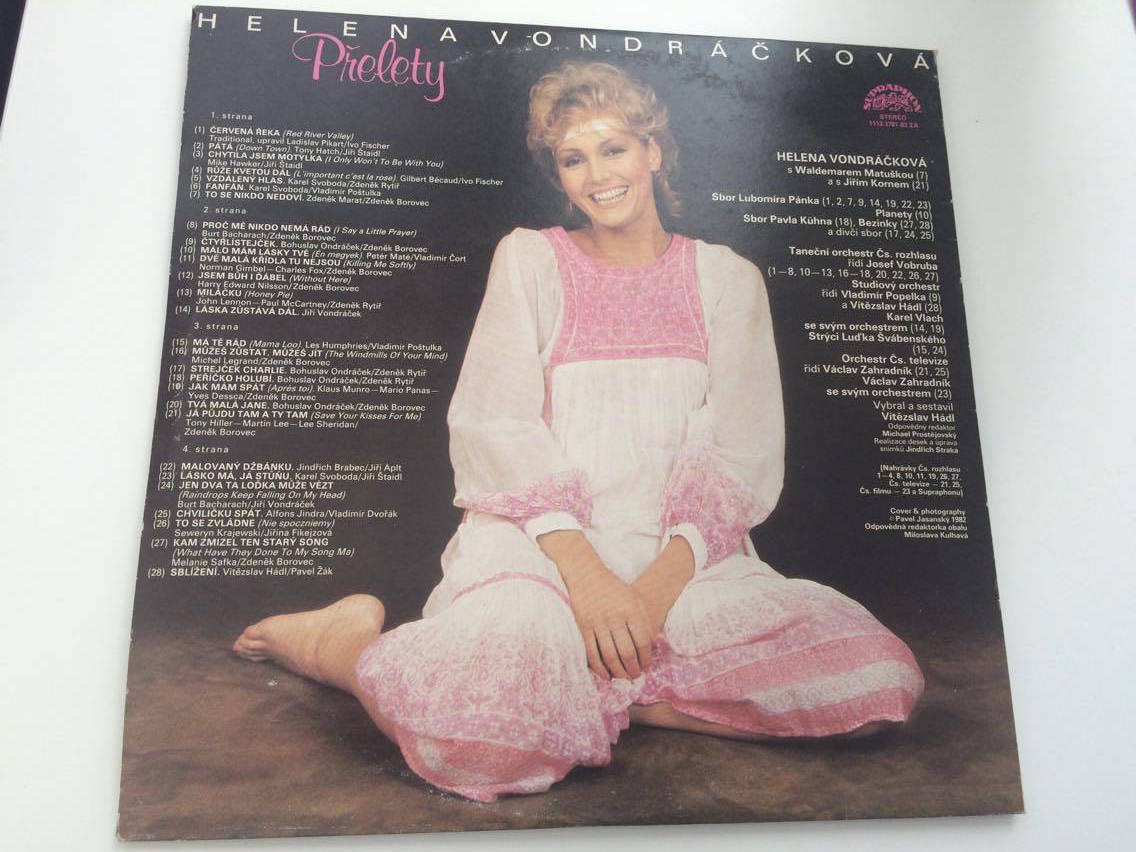 2 LP HELENA VONDRÁČKOVÁ : PŘELETY