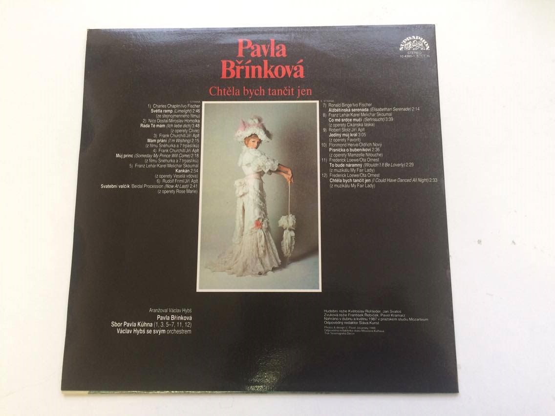 LP PAVLA BŘÍNKOVÁ : CHTĚLA BYCH TANČIT JEN