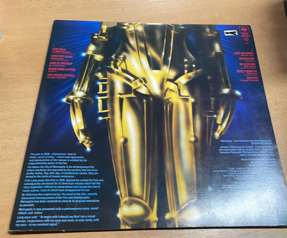 LP METROPOLIS SOUNDTRACK