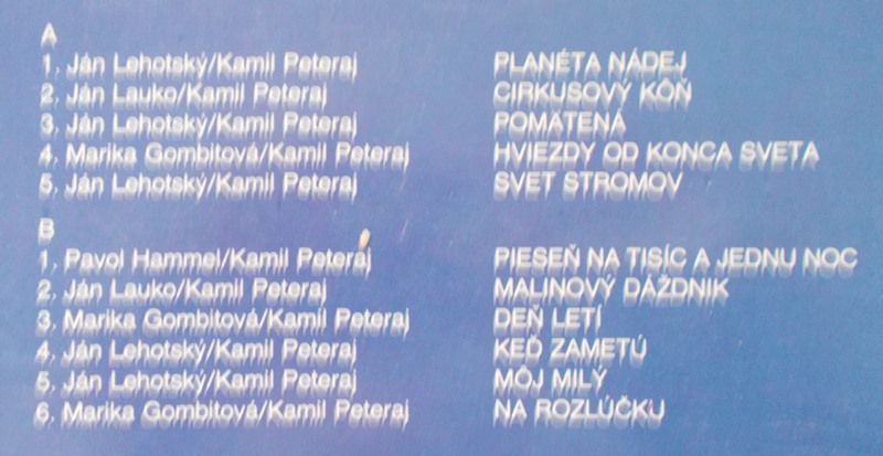 LP MARIKA GOMBITOVÁ - MôJ MALÝ PRÍBEH